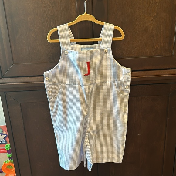 Set of 3 Mondayβs Child Rompers - size 4T ideal for summer - with initial βJβ. - Picture 14 of 17